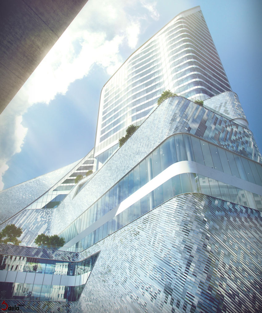 معماری سفارتخانه بانکوک-نمای ساختمان