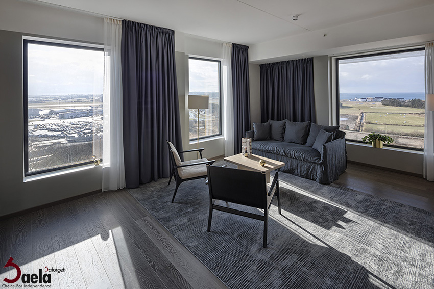 نمای هتل - صافورژه