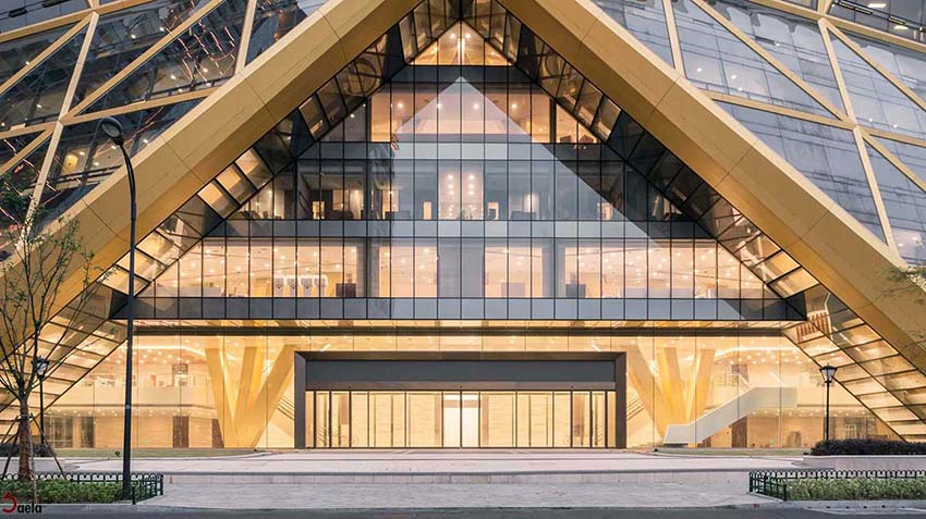 طراحی ساختمان بانک-گلنرده