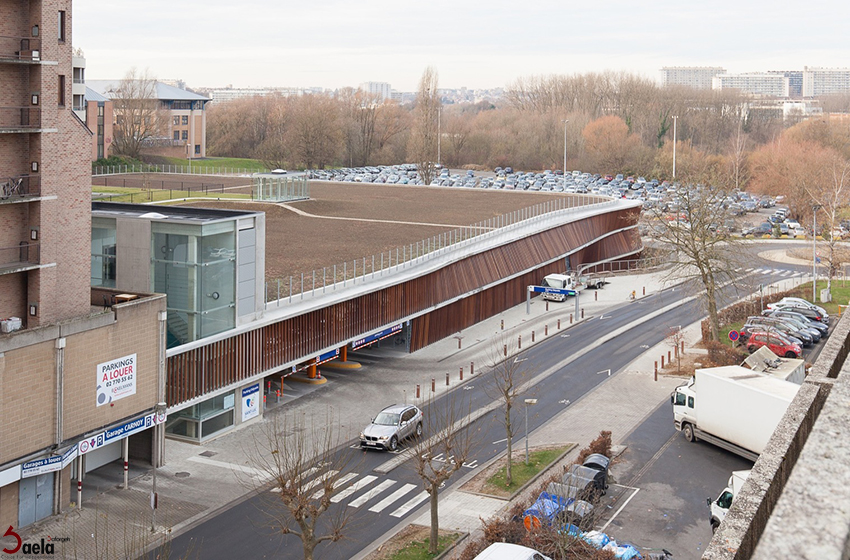 معماری پارکینگ - صافورژه