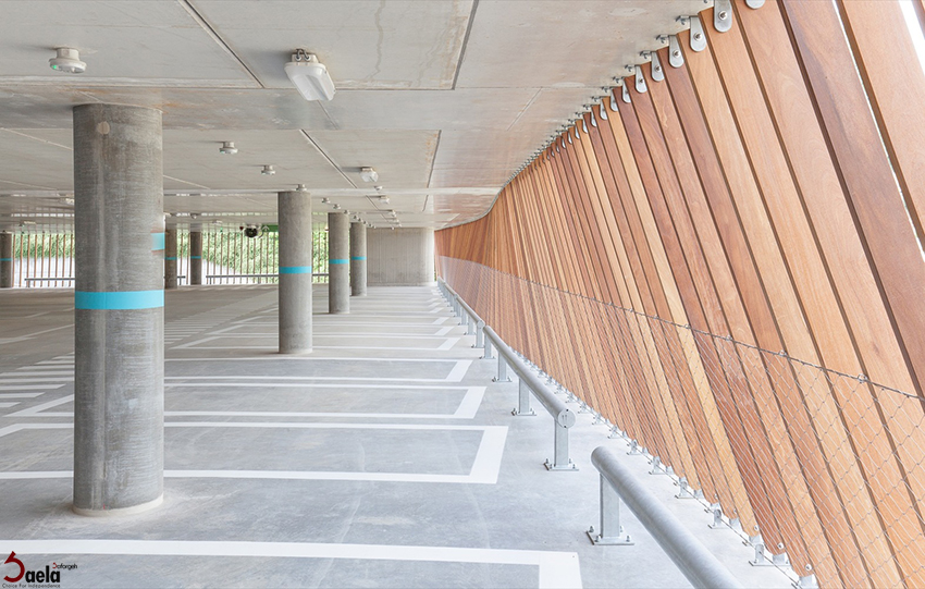 معماری پارکینگ - صافورژه