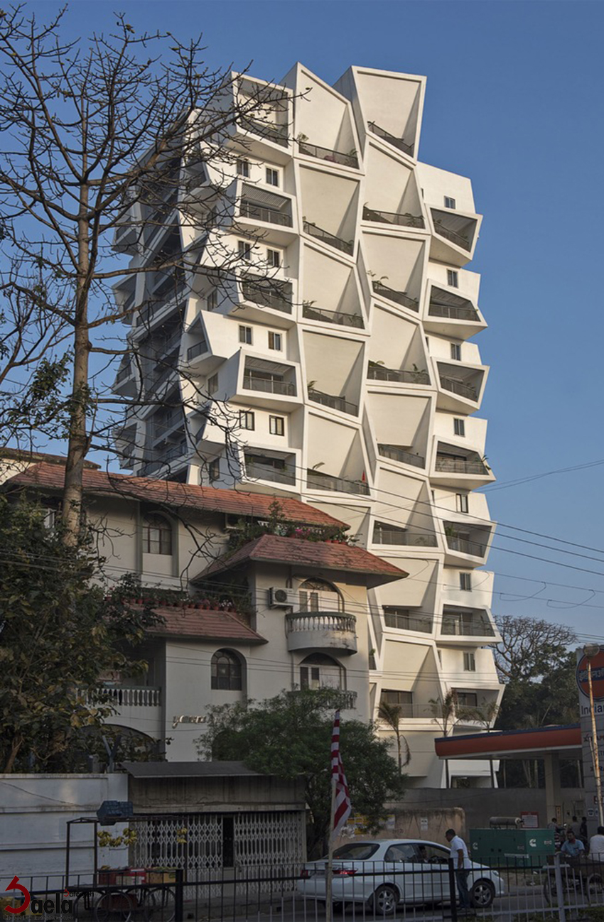 نمای ساختمان - صافورژه