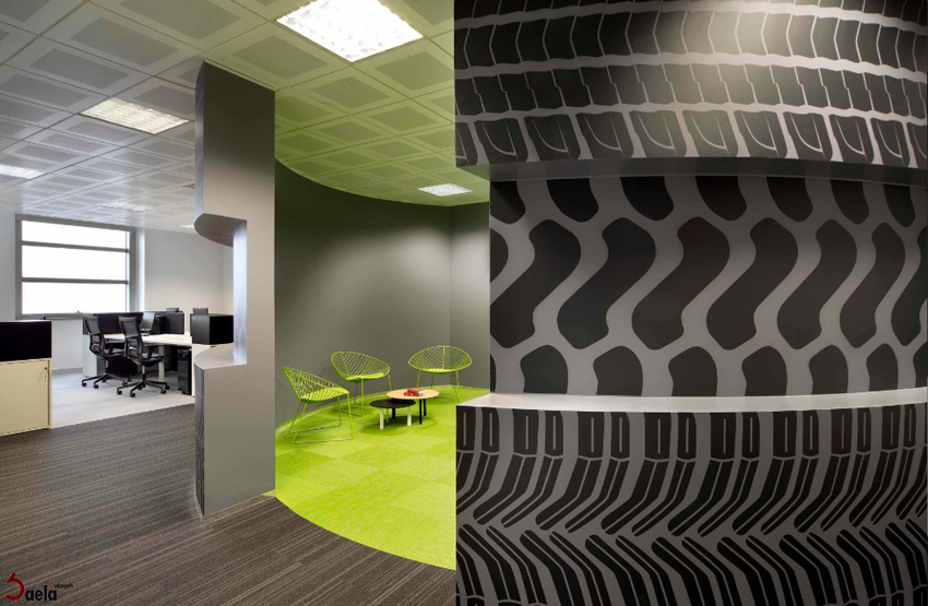 طراحی داخلی شرکت لاستیک-صافورژه