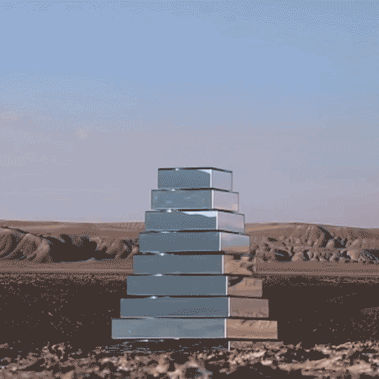 برج آینه ای گردون-نمای ساختمان