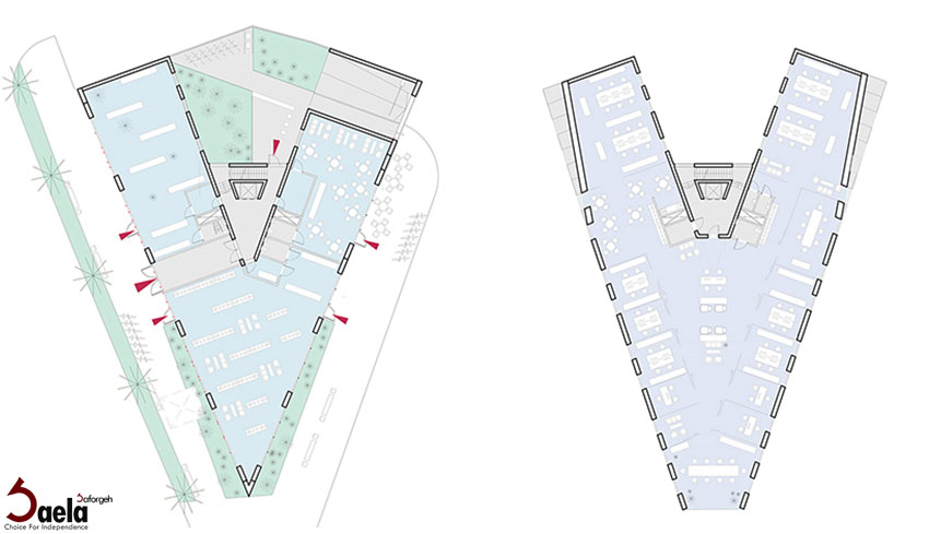 معماری اداری-فرفورژه