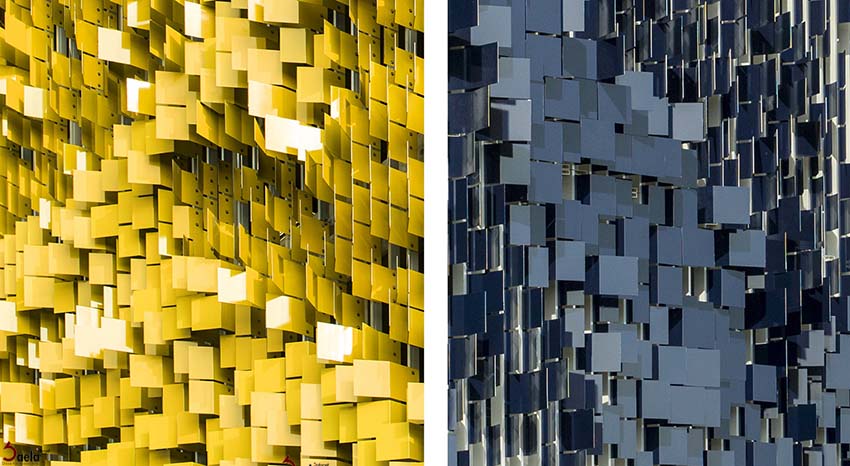 طراحی نمای ساختمان-فرفورژه