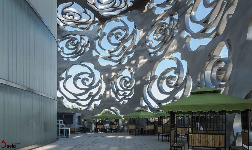 نمای فرفورژه