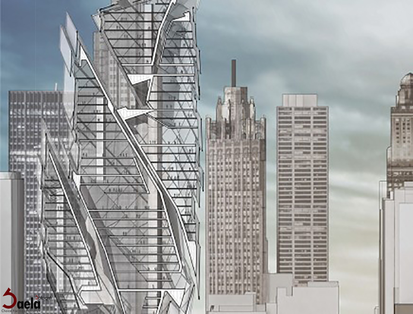 طراحی برج-نمای ساختمان
