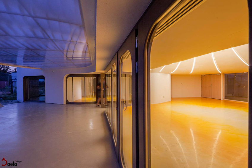 طراحی داخلی باشگاه تنیس - صافورژه