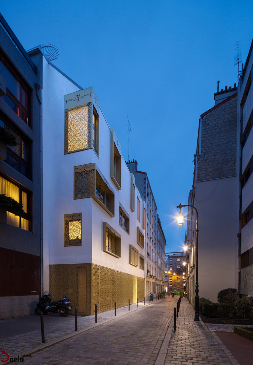 صافورژه در نمای ساختمان