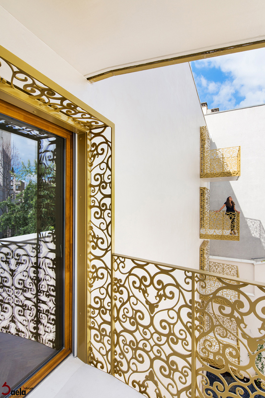 صافورژه در طراحی نما