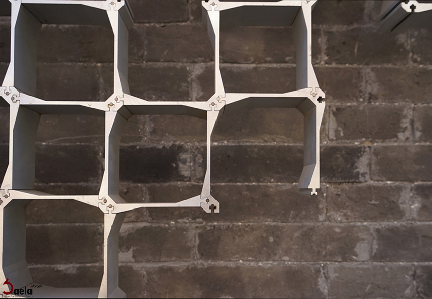 نمای آلومینیومی - صافورژه