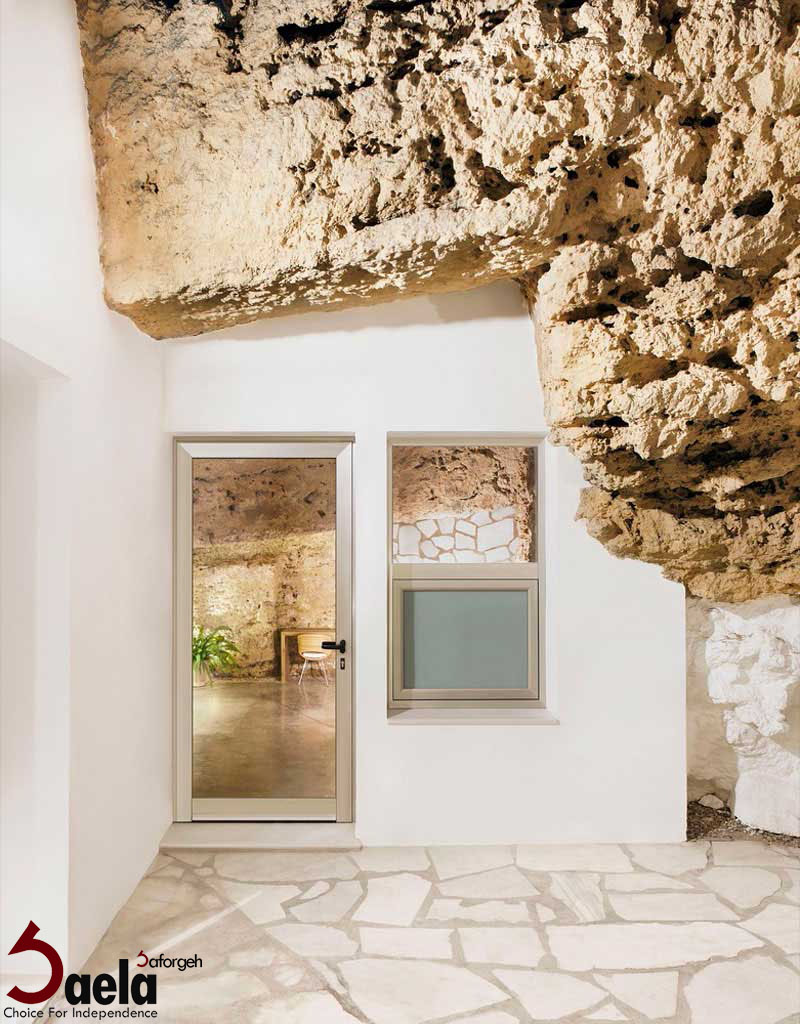 غار خانه- متریال نما