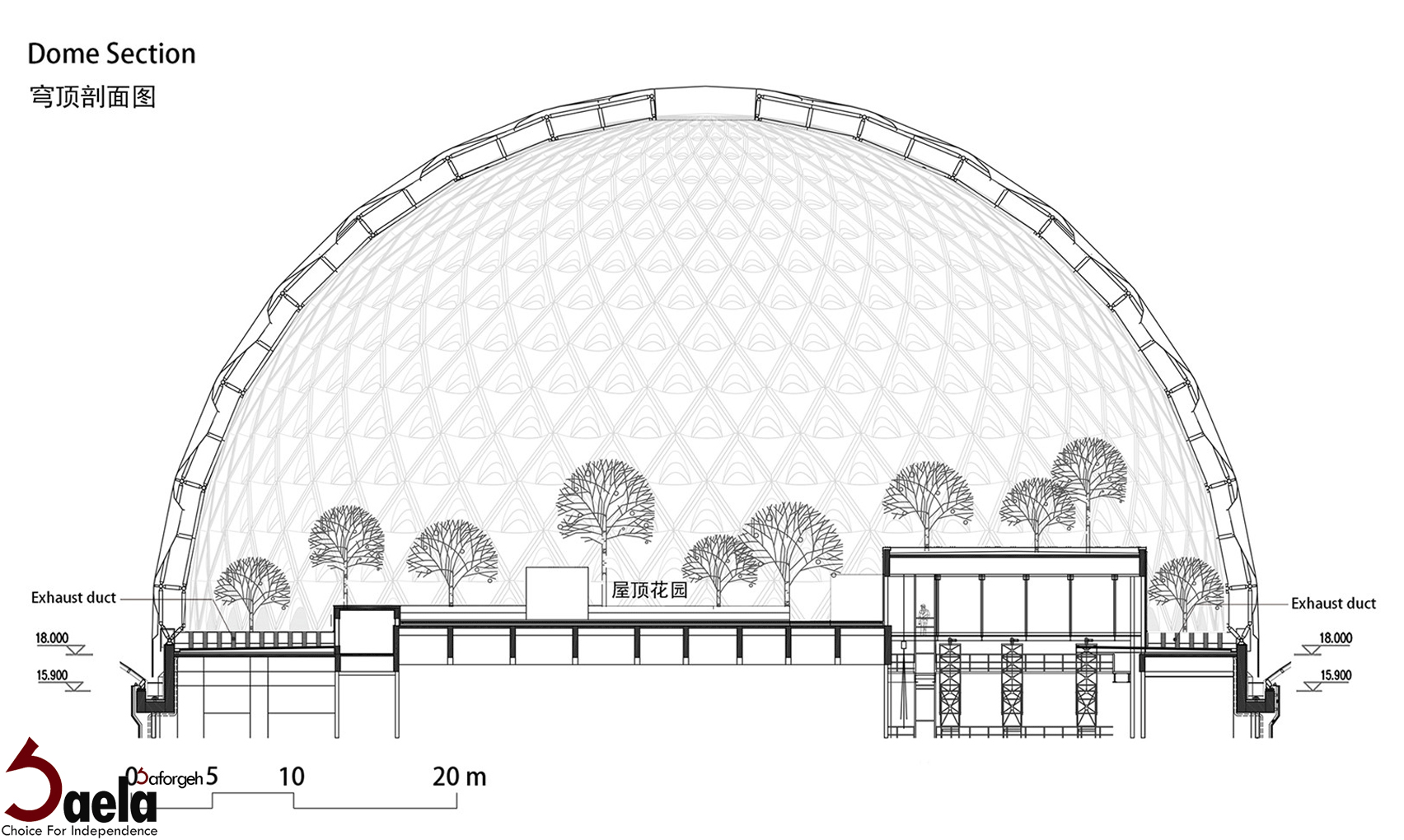طراحی مرکز فرهنگی-صائلا