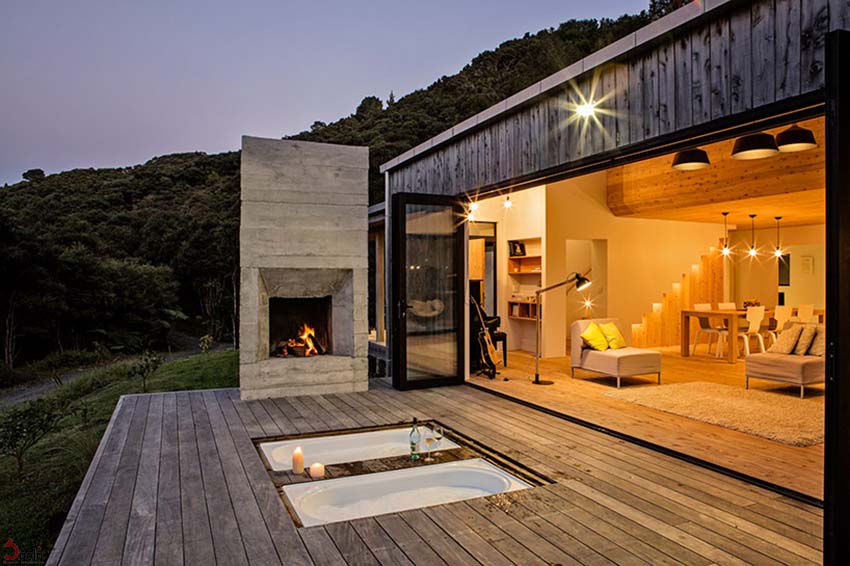 طراحی باغ ویلا-نمای ساختمان