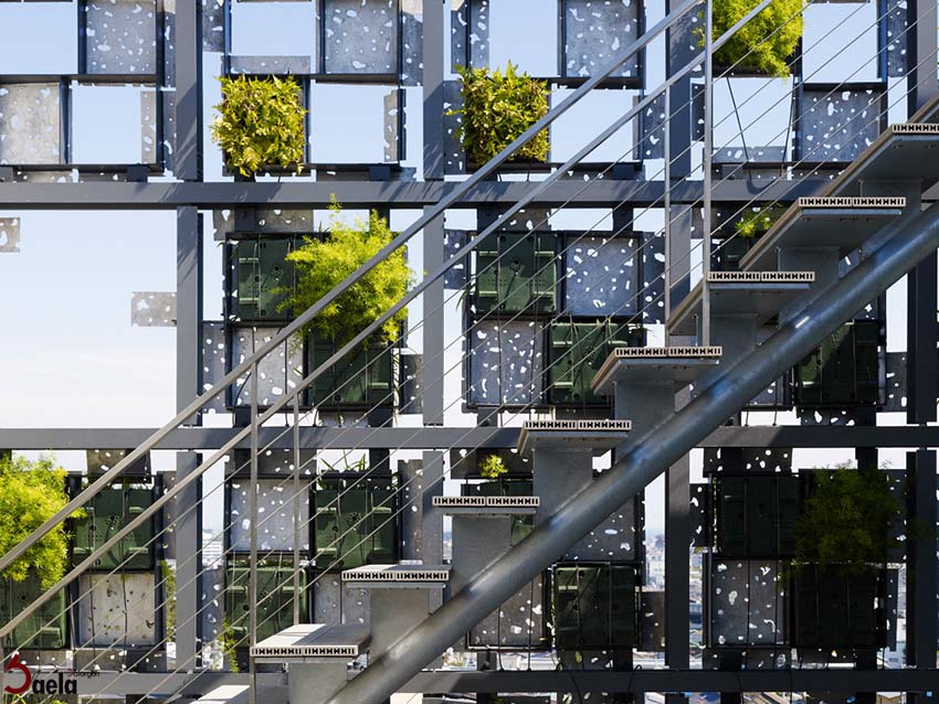 طراحی نمای ساختمان