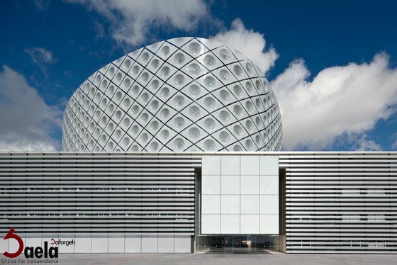 بیمارستان اسپانیا- نمای ساختمان