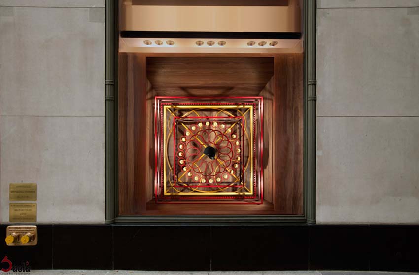 طراحی ویترین فروشگاه-فرفورژه