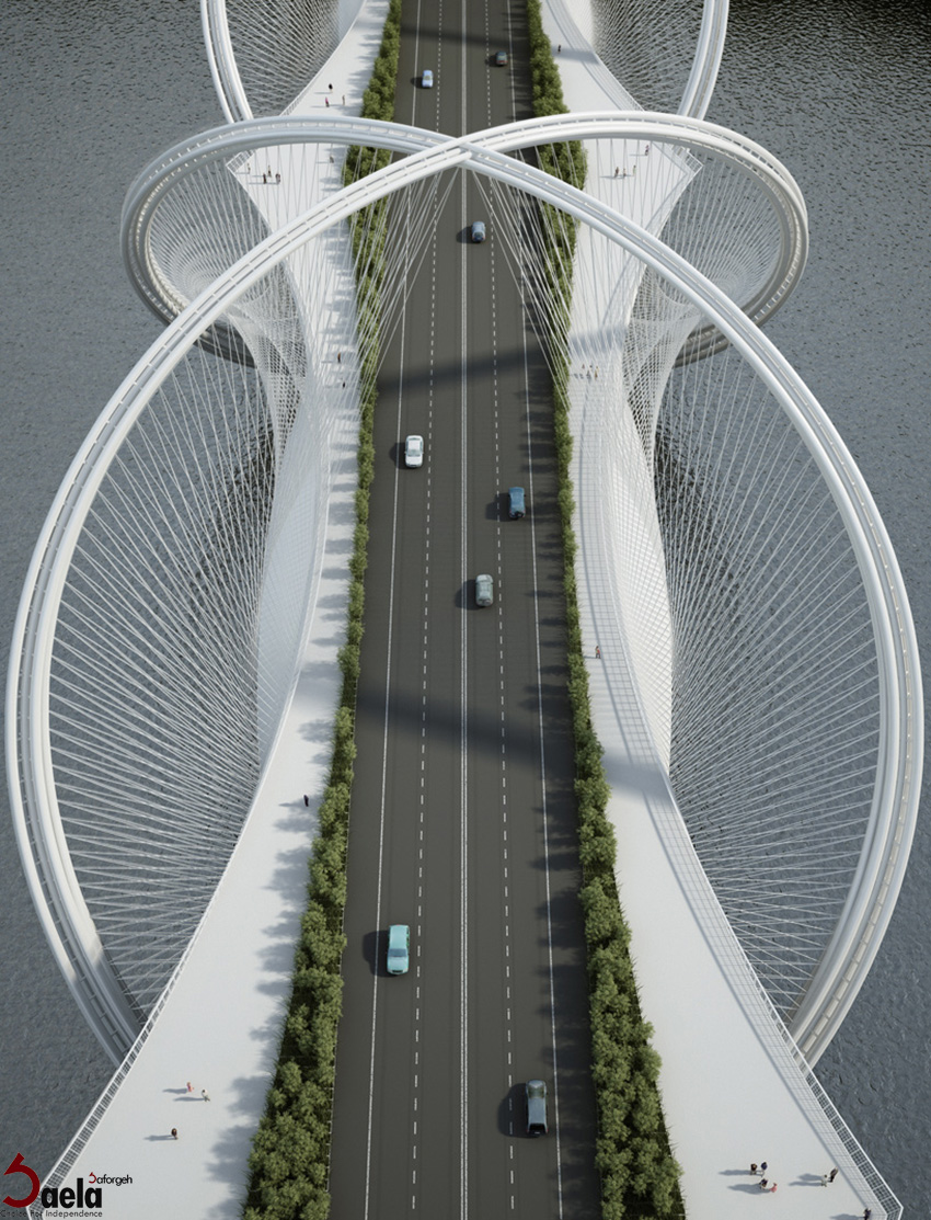 طراحی پل - صافورژه