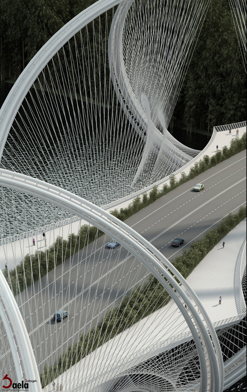 طراحی پل - صافورژه