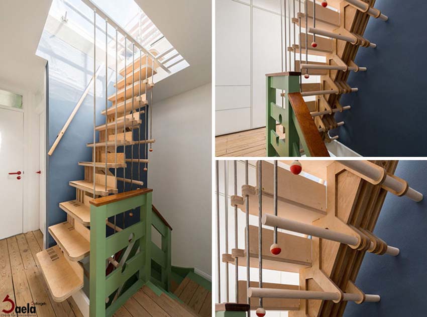 طراحی پله-گلنرده