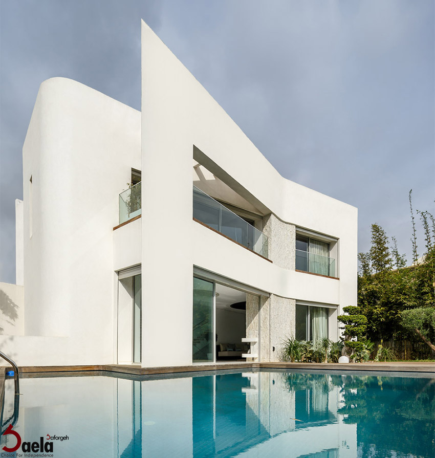 دیوارهای موجی - صافورژه