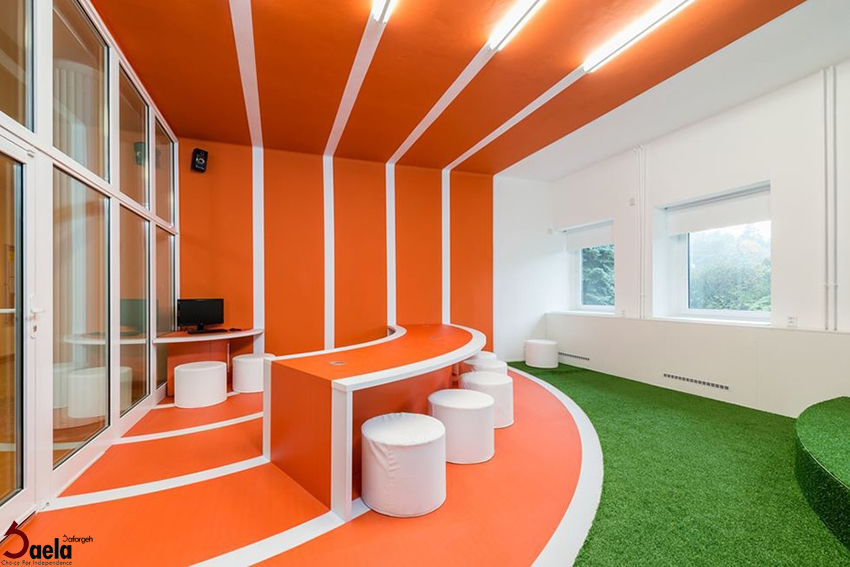 طراحی اتاق وای فای دانشگاه - صافورژه