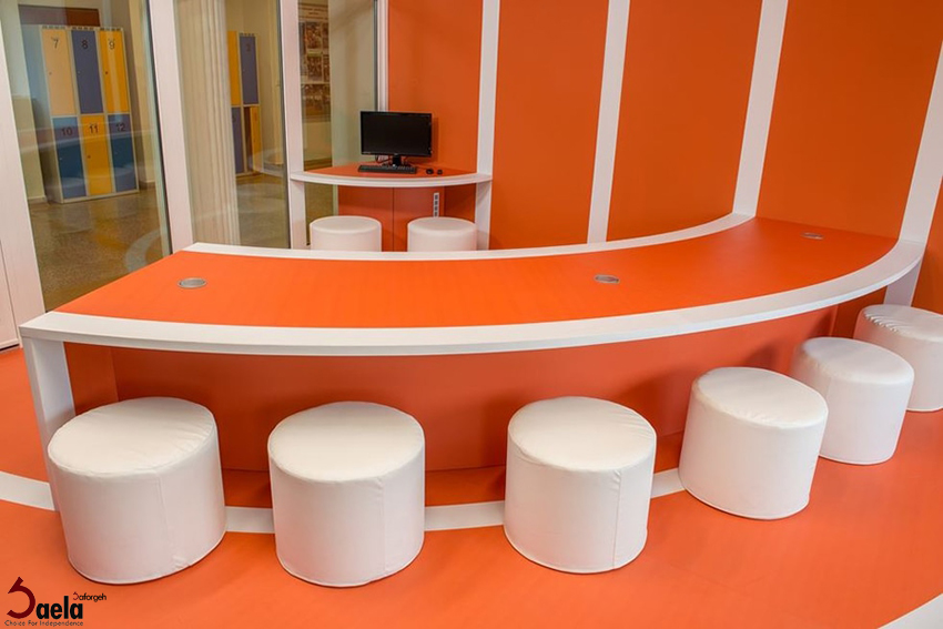 طراحی اتاق وای فای دانشگاه - صافورژه