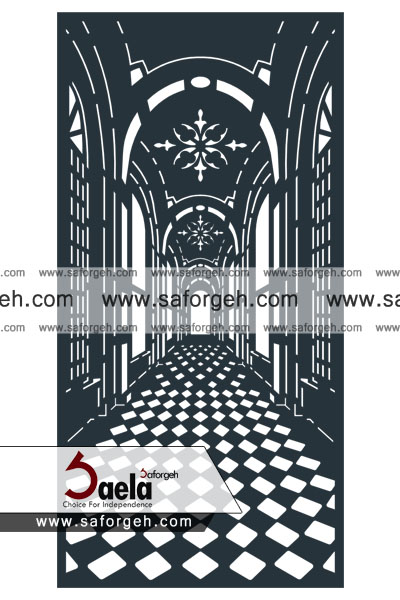 درب فرفورژه تالار درب فرفورژه تالار