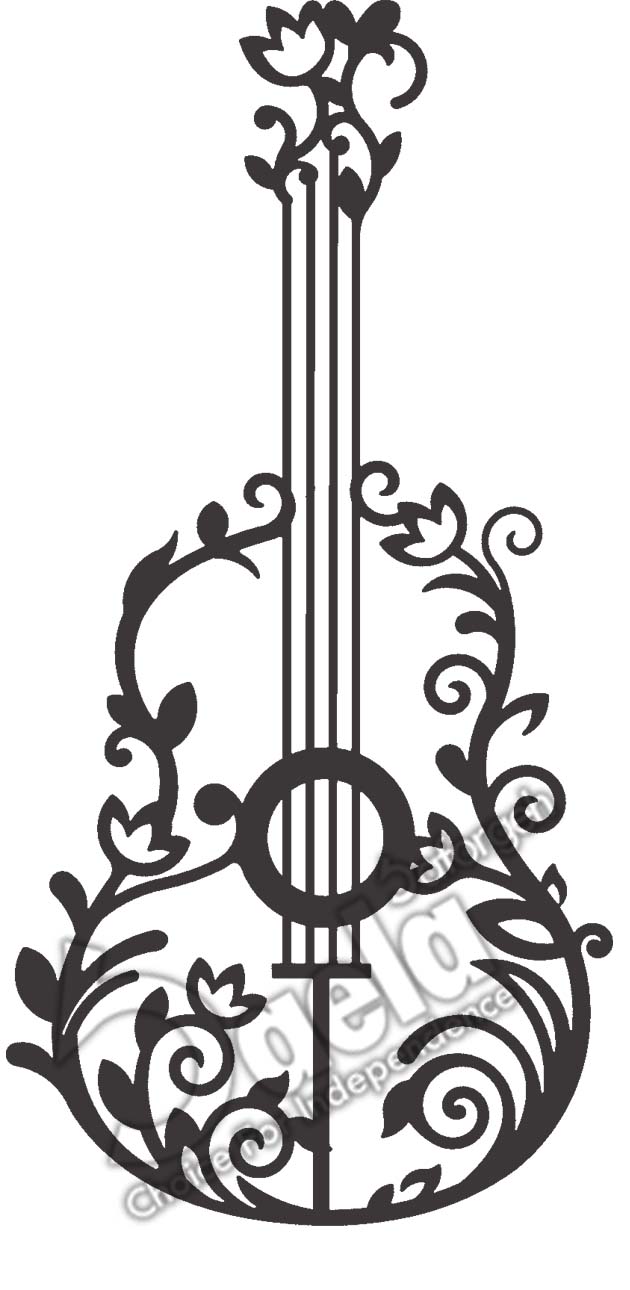 گل نرده گیتار