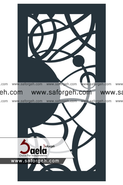 درب فرفورژه طرح نرسا