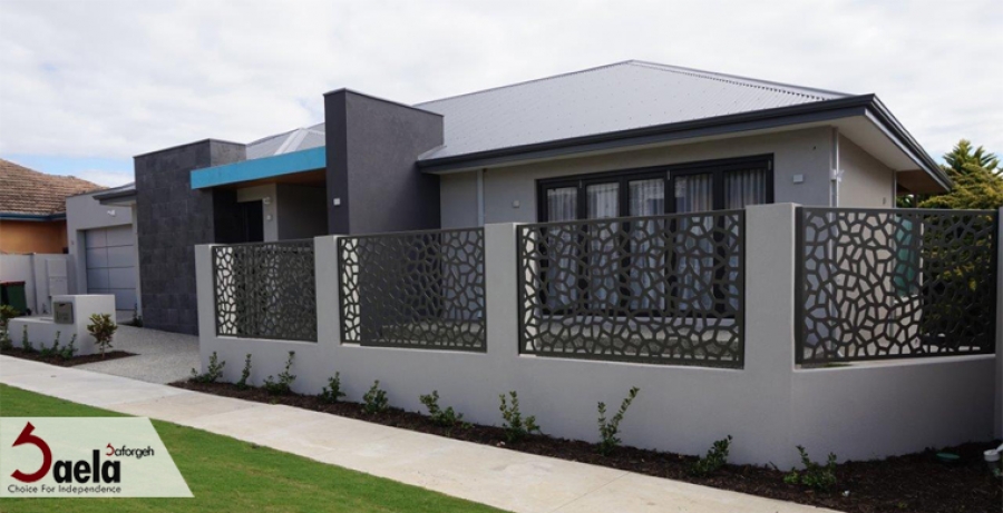 نرده فرفورژه جدید ساختمان