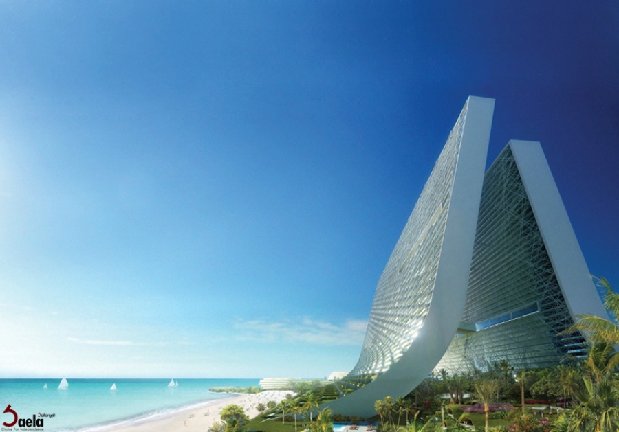 برج ساحل مارینا در دبی