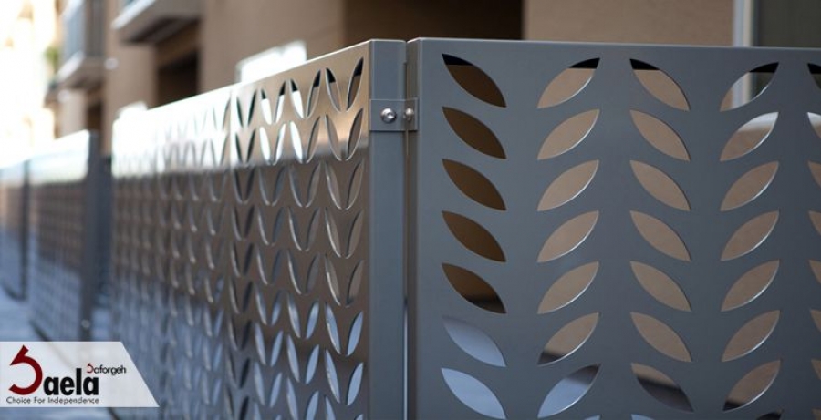 نرده های مدرن با دقت و ظرافت بالا