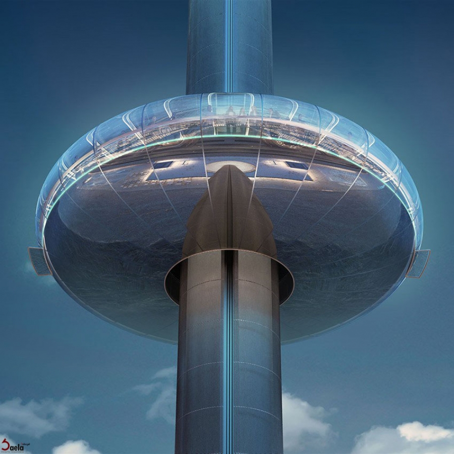 طراحی اولین خودرو کابلی عمودی جهان