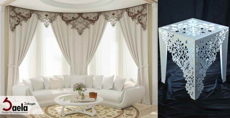 دکوراسیون فرفورژه مجلل