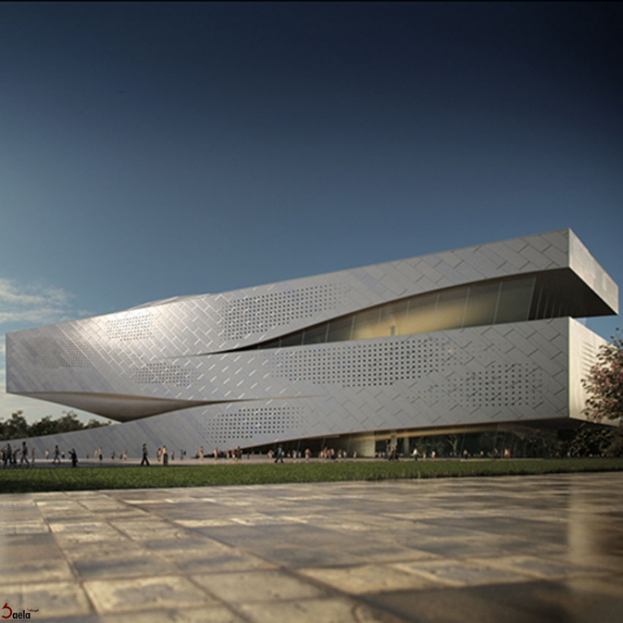 طراحی کتابخانه Dalian