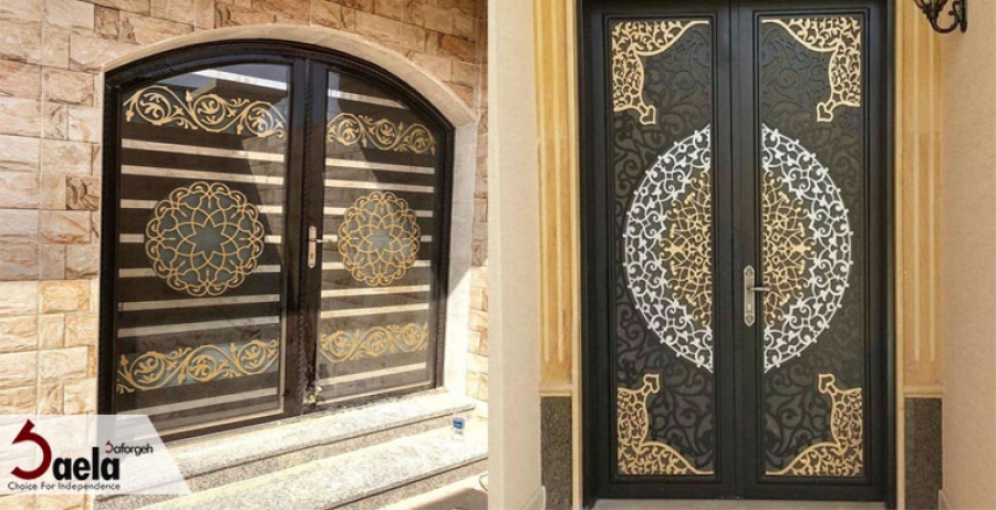 بررسی استحکام درب فرفورژه