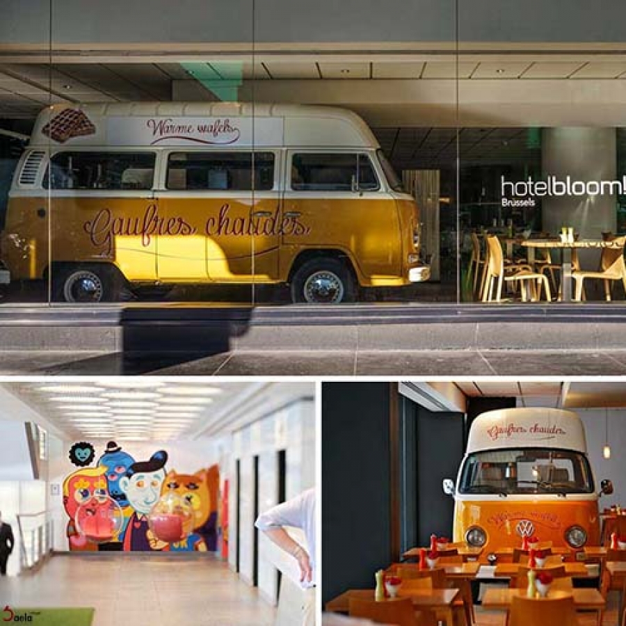 طراحی هتل فانتزی bloom