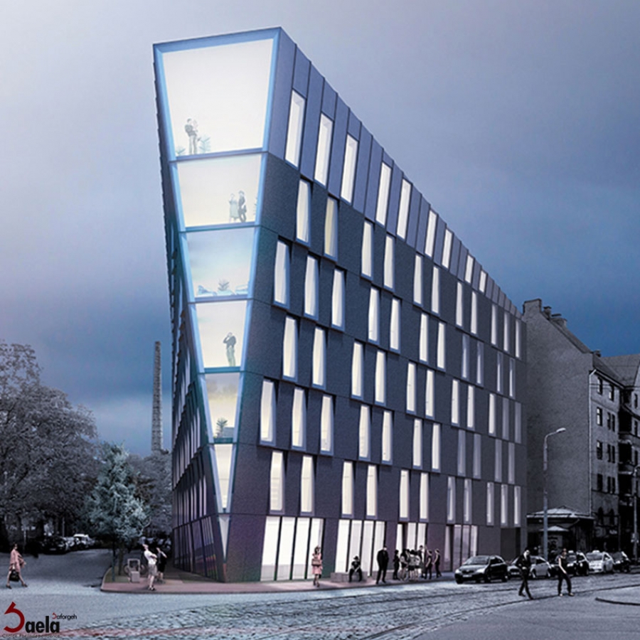 معماری ساختمان چند منظوره اداری