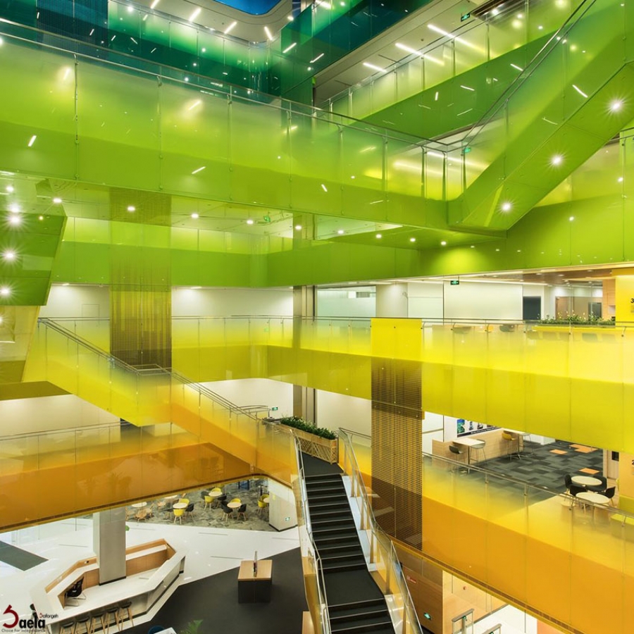 معماری داخلی دفتر مرکزی مایکروسافت در سوژو چین