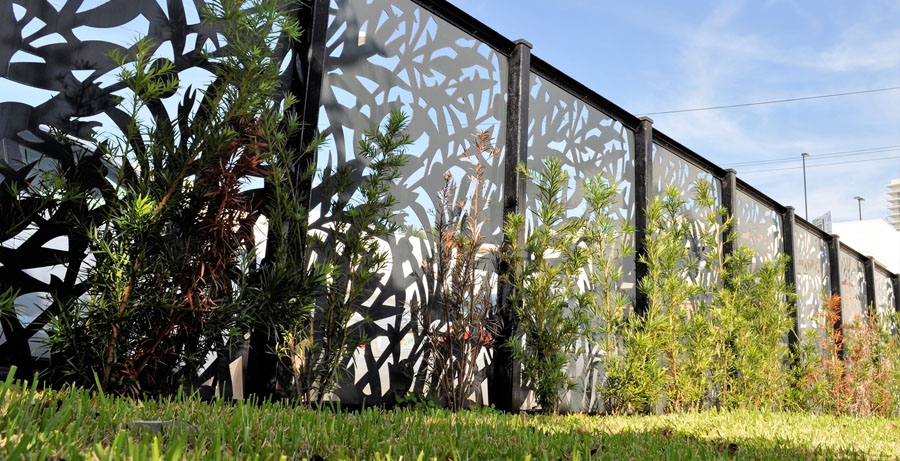 طرح نرده فلزی