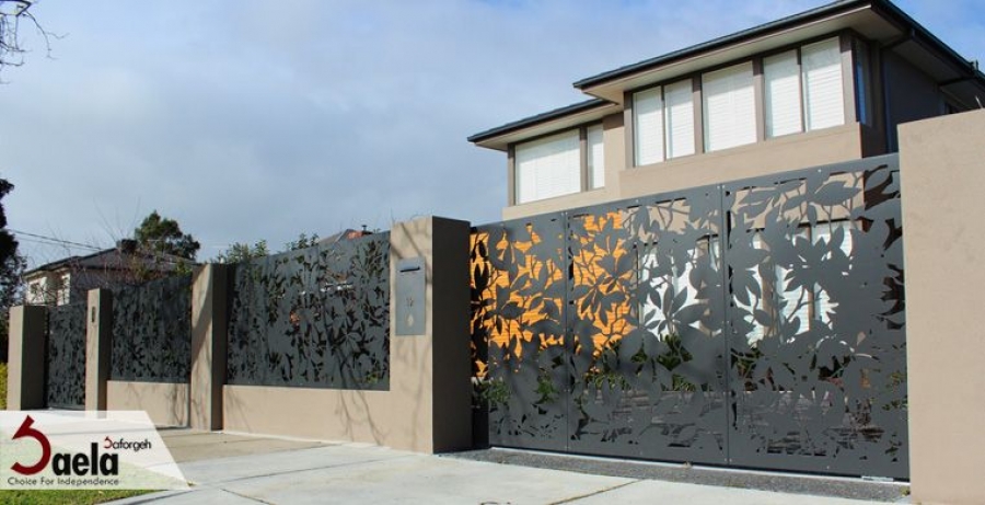 درب لوکس فلزی ساختمان