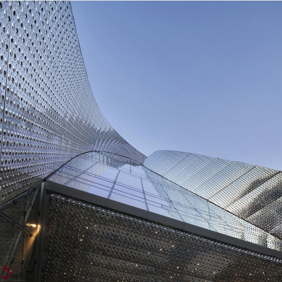 معماری برج Harim با به کارگیری از فرفورژه