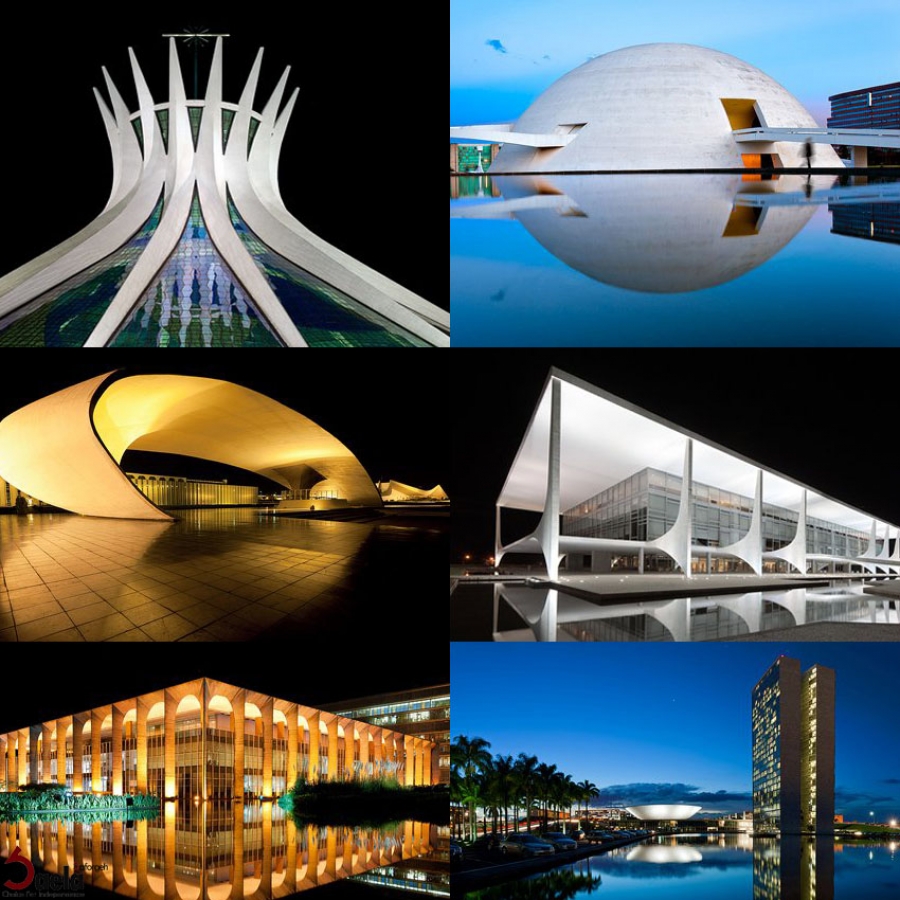 معماری برزیل از دوربین اندرو پروکس