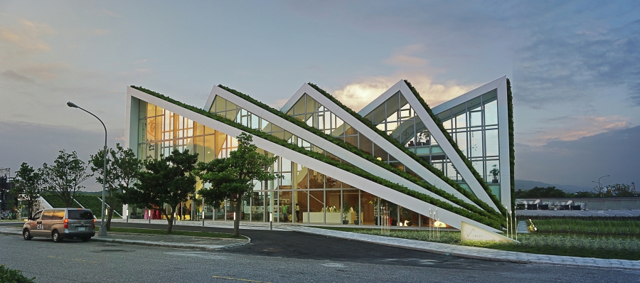 اتمام ساخت اولین مجتمع مسکونی کوهستانی شکل در تایوان