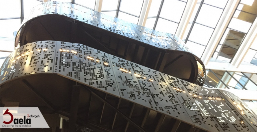 انواع مدل نرده راه پله