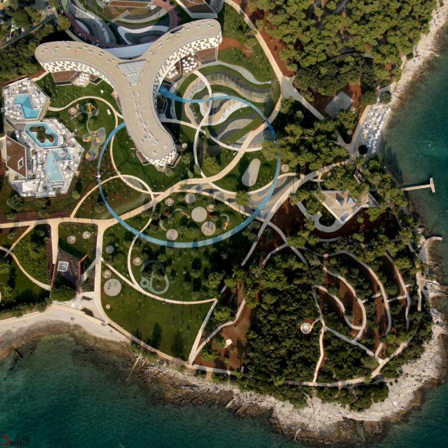 هتل آمارین برمبنای خطوط ساحل