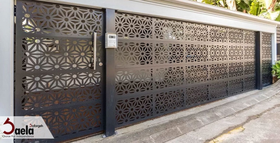 انتخاب درب حیاط مناسب