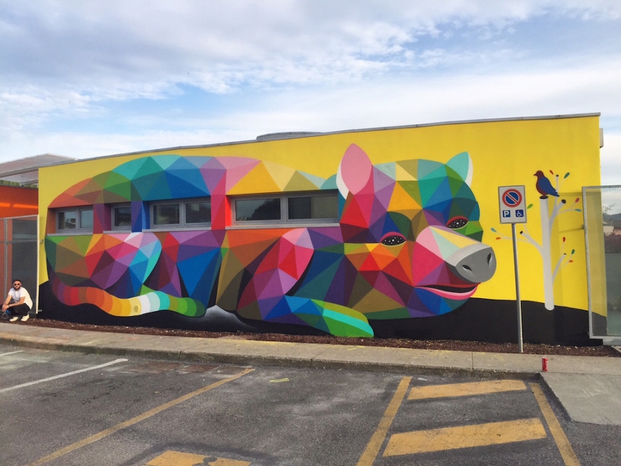 طراحی دیوار های مهدکودک با نقاشی های خلاقانه